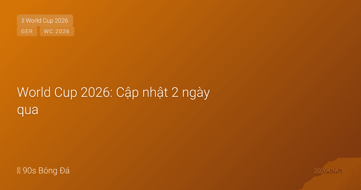 World Cup 2026: Cập nhật 2 ngày qua — Mbappé chấn thương, Đức hoãn công bố đội hình, Griezmann giã từ Les Bleus, Trump 'Let them play'
